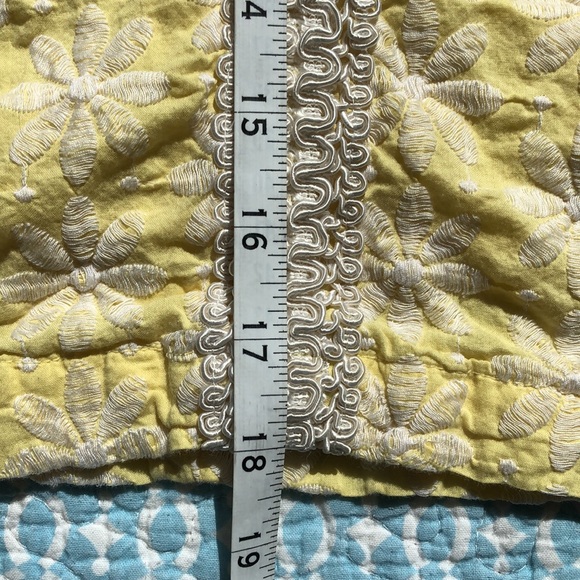 Elevenses Anthropologie Yellow Skirt Sz 2 - Picture 5 of 9